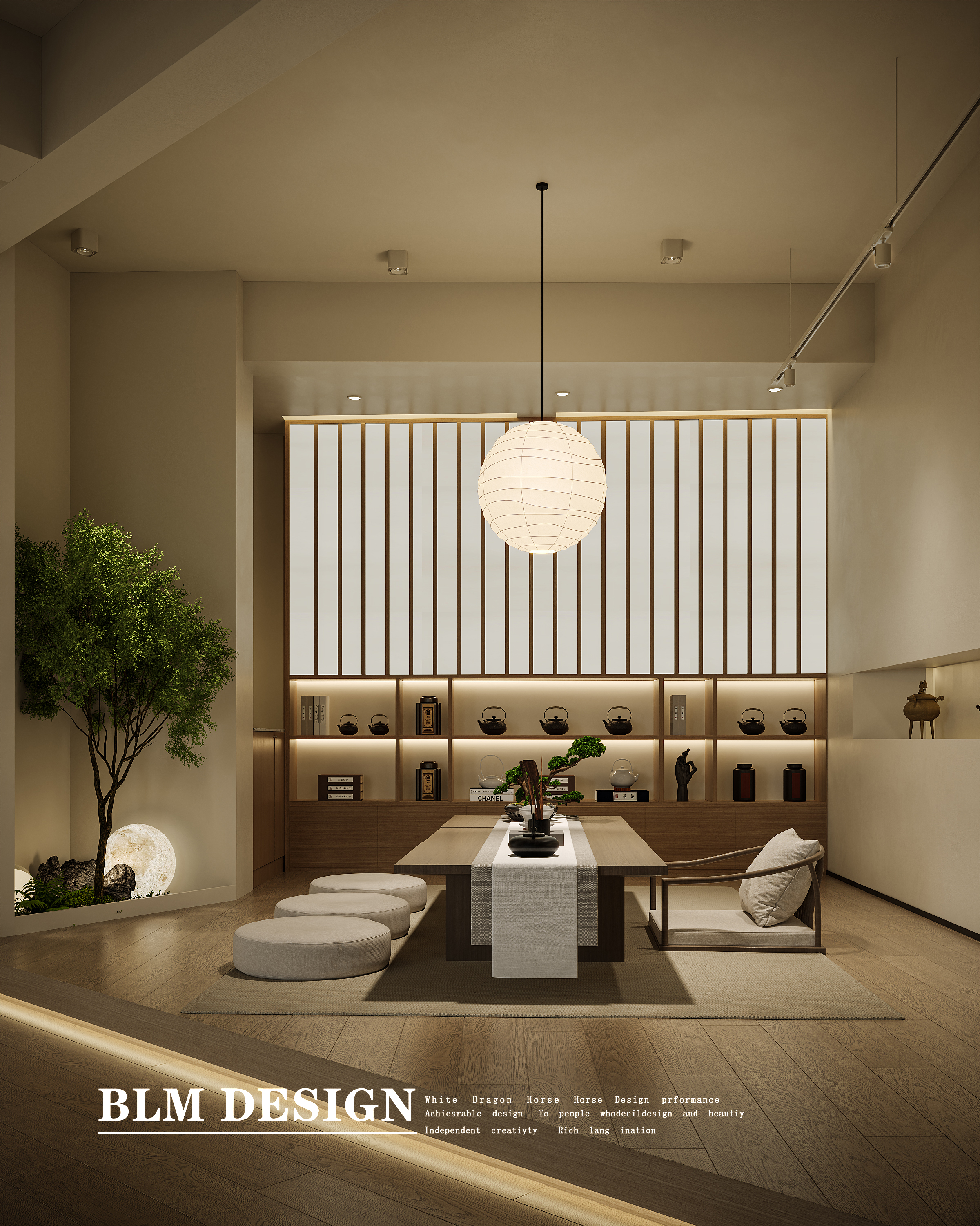 瑜伽馆—白龙马效果图-5