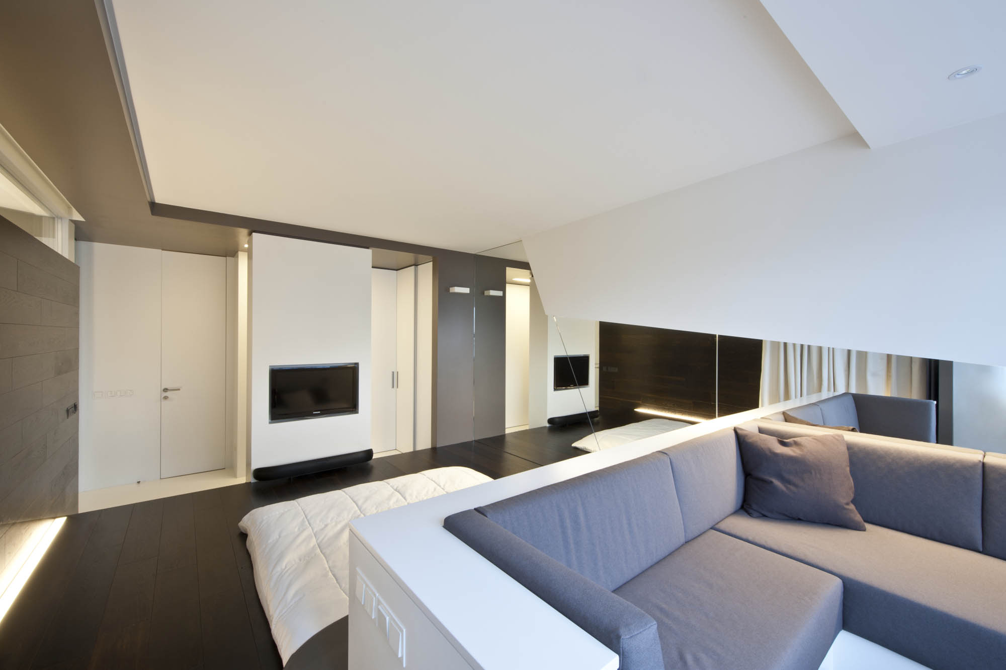 The interiors of the apartment 160 m on Leninsky Prospekt Alexandra Fedorova-7