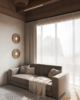 Northern Comfort · 新西伯利亚私人住宅客房设计丨俄罗斯新西伯利亚丨Alisa Ostapnko