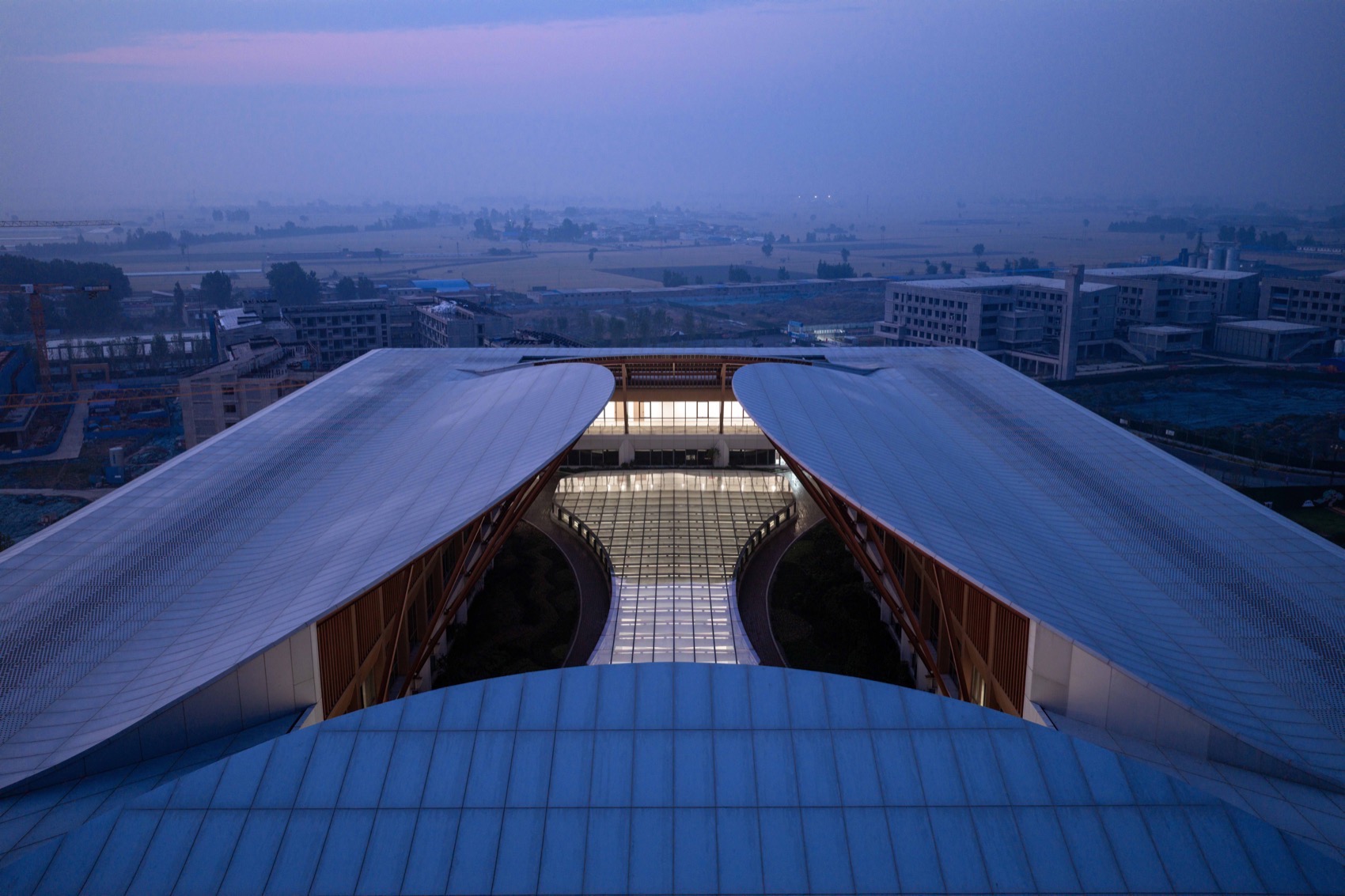 河南信息科技学院图书馆丨中国鹤壁丨同济大学建筑设计研究院（集团）有限公司 四时方院-63