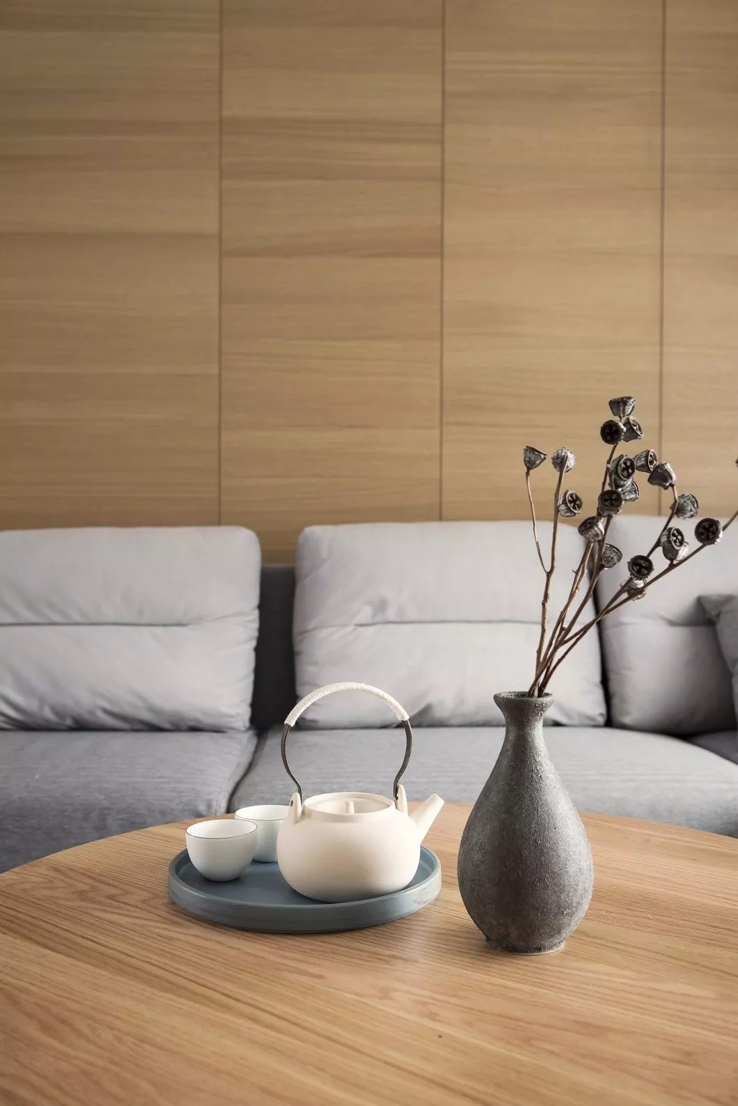 龙湖紫云台——108㎡原木风现代日式住宅  大可筑作设计-25