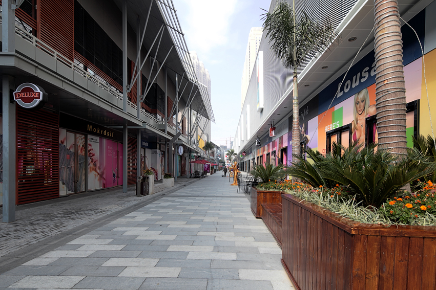 某大型万达广场购物中心室内CAD竣工-2