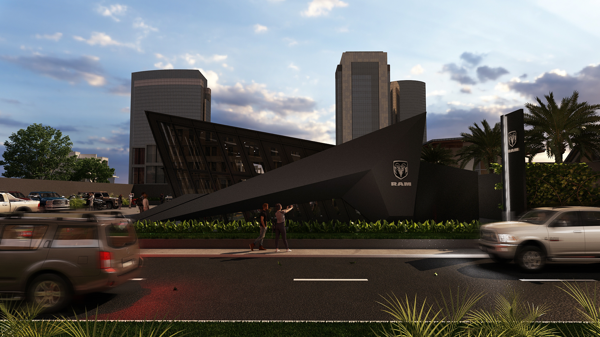 Flagship Dodge Ram - Espaço Construído-2