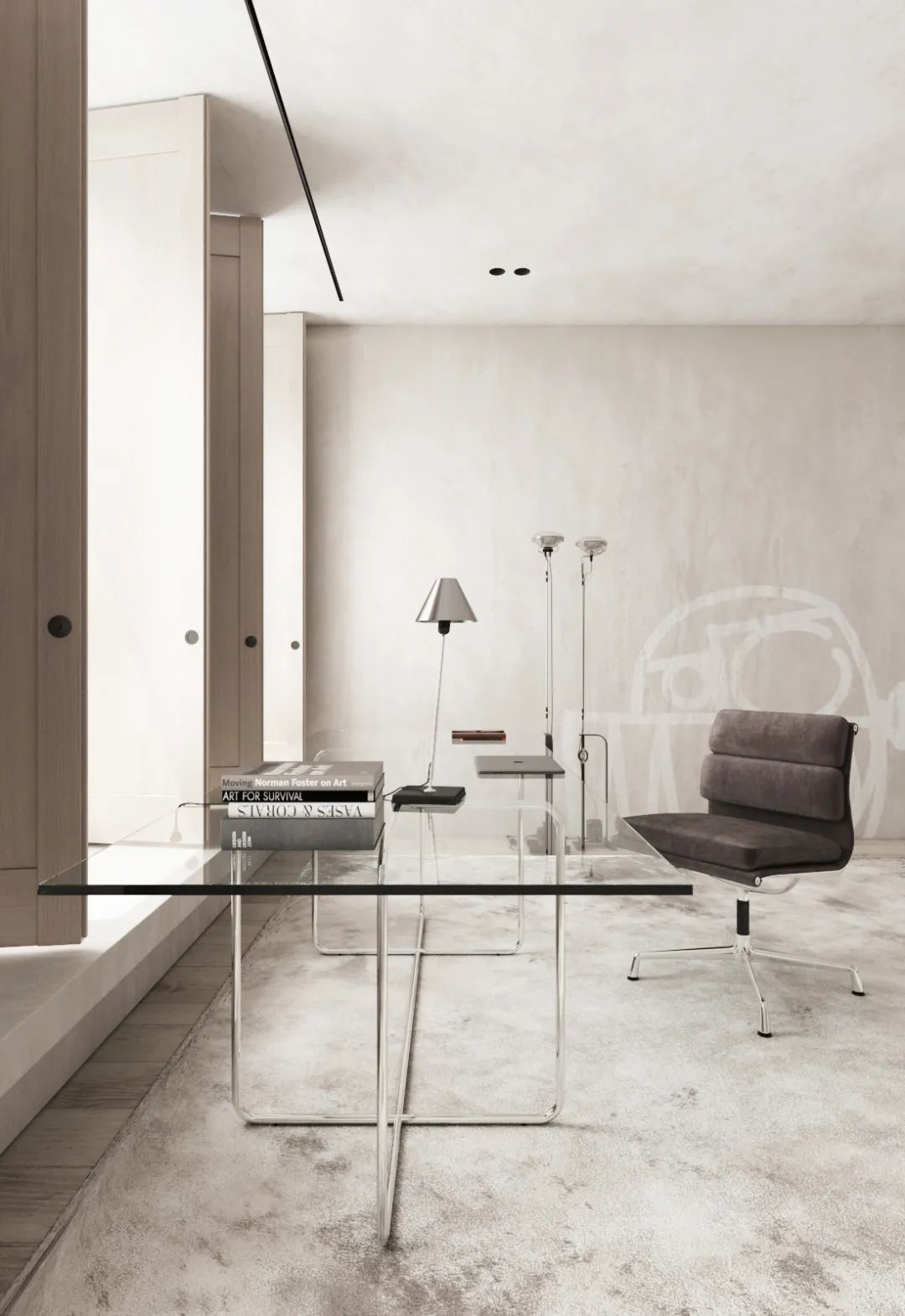 乌克兰设计师 Vitaliy Vorobey 的极简主义空间设计-66