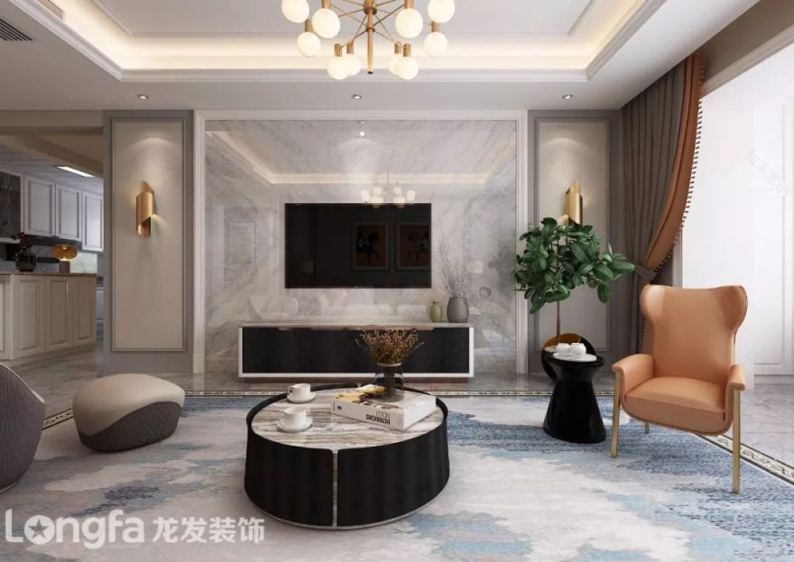 别出心裁 重塑新风|谭振兴-欧式轻奢风格设计案例-3