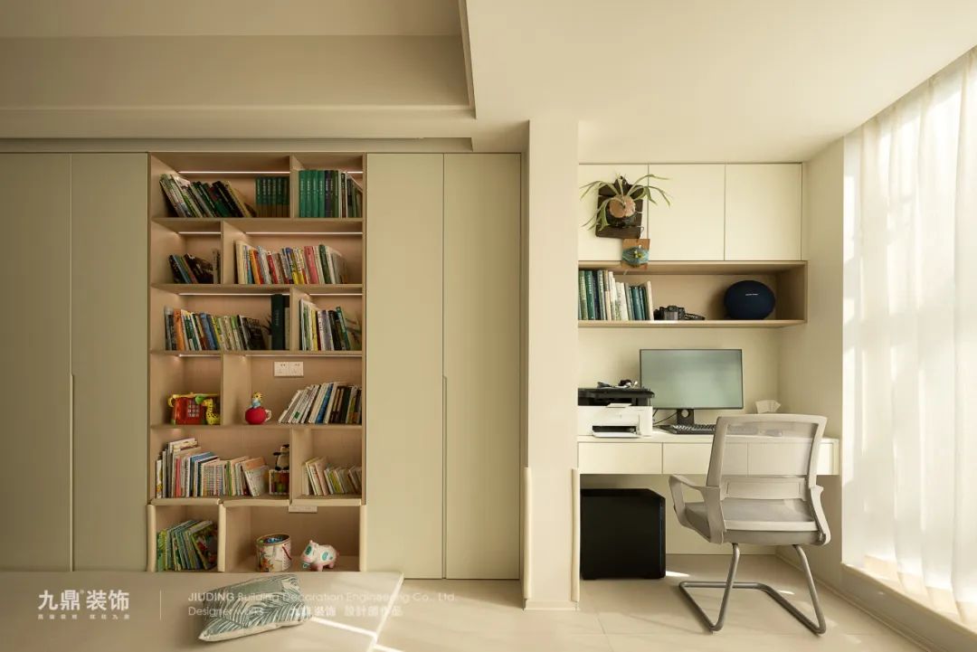 原木奶油风 · 杭州合景叠彩园新房装修丨中国杭州丨章依心-35