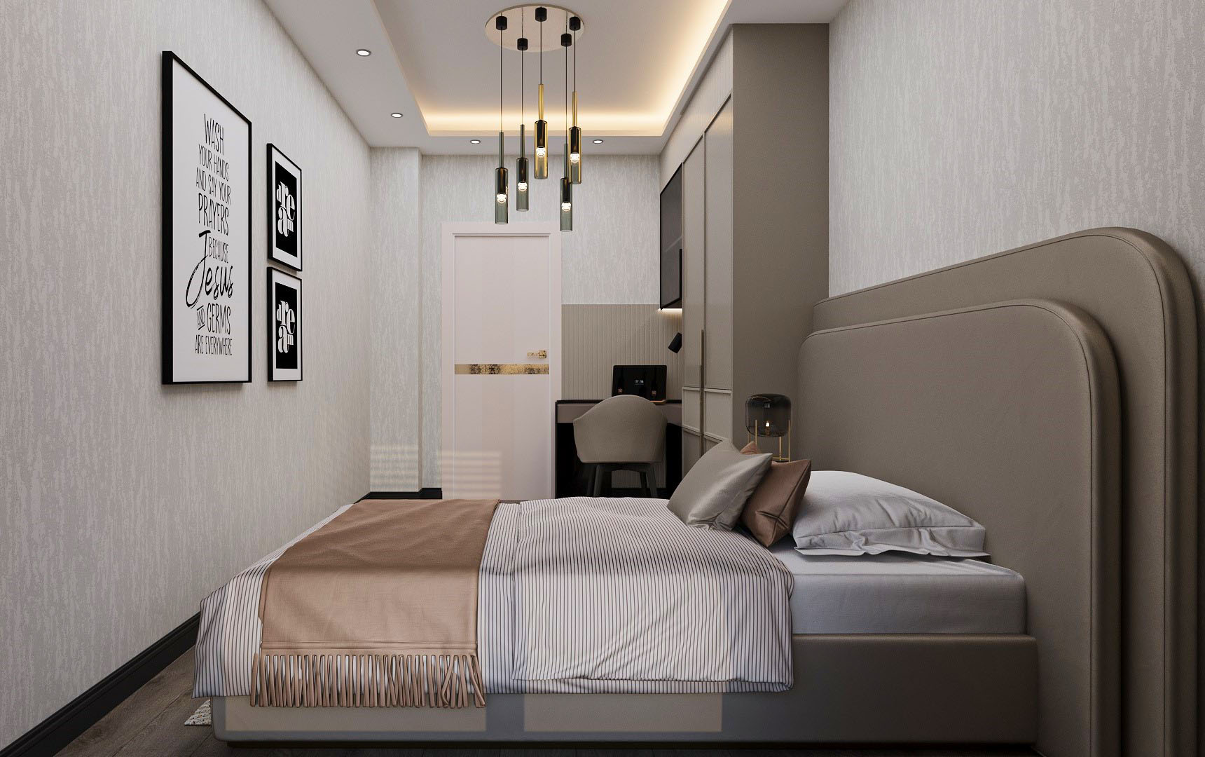 Ankara Örnek Daire / Genç Odası Tasarımı-4