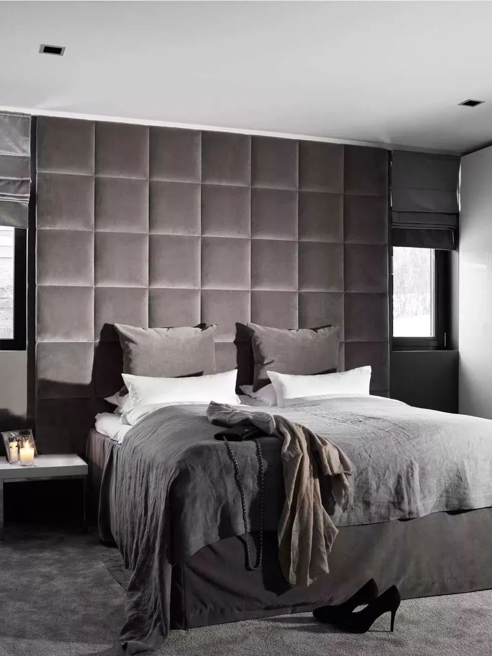 卧室背景墙设计新潮流 | 原木、软包、壁纸玩转卧室空间-48