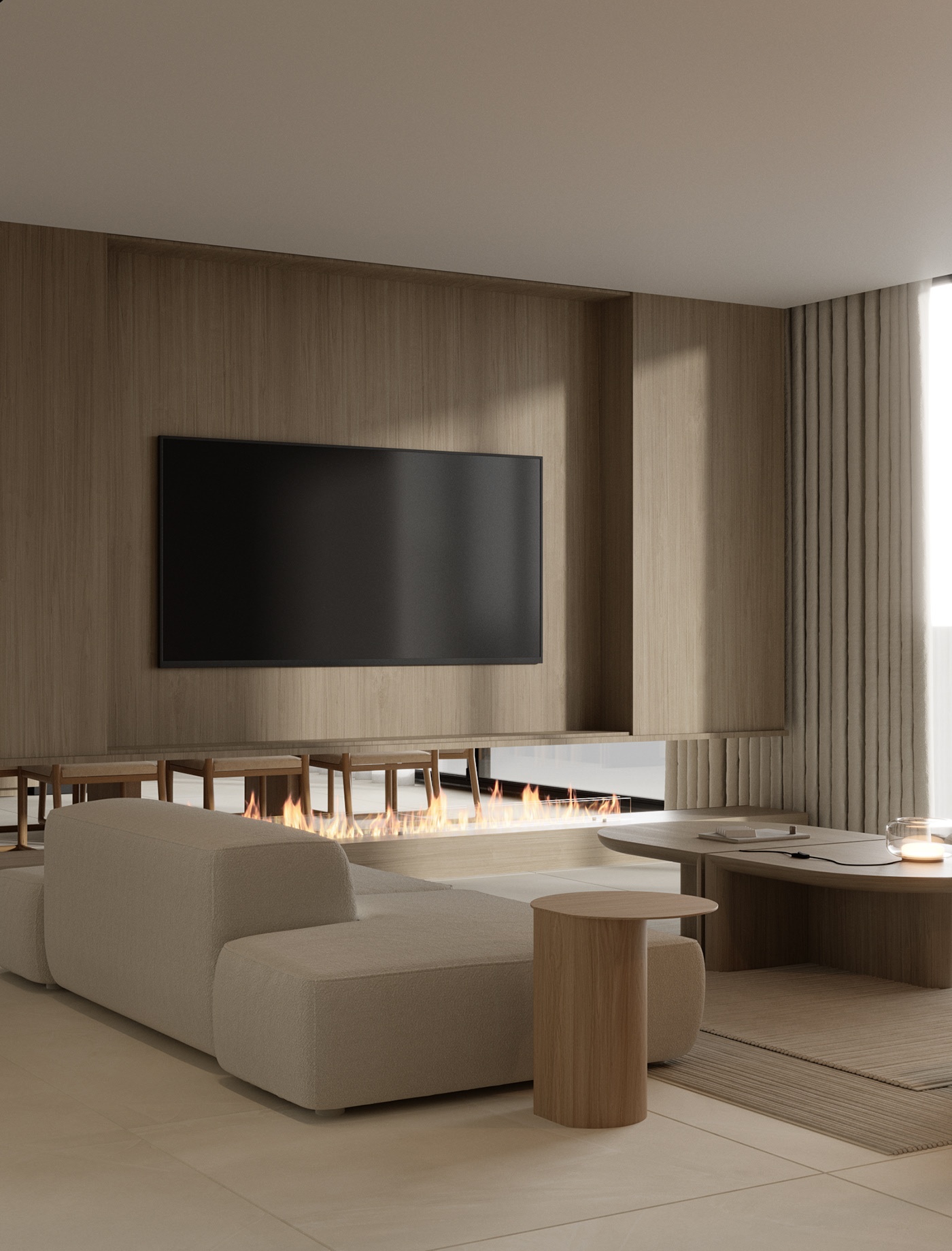 塞浦路斯·利马索尔极简私宅丨Elena Maksimiuk-7