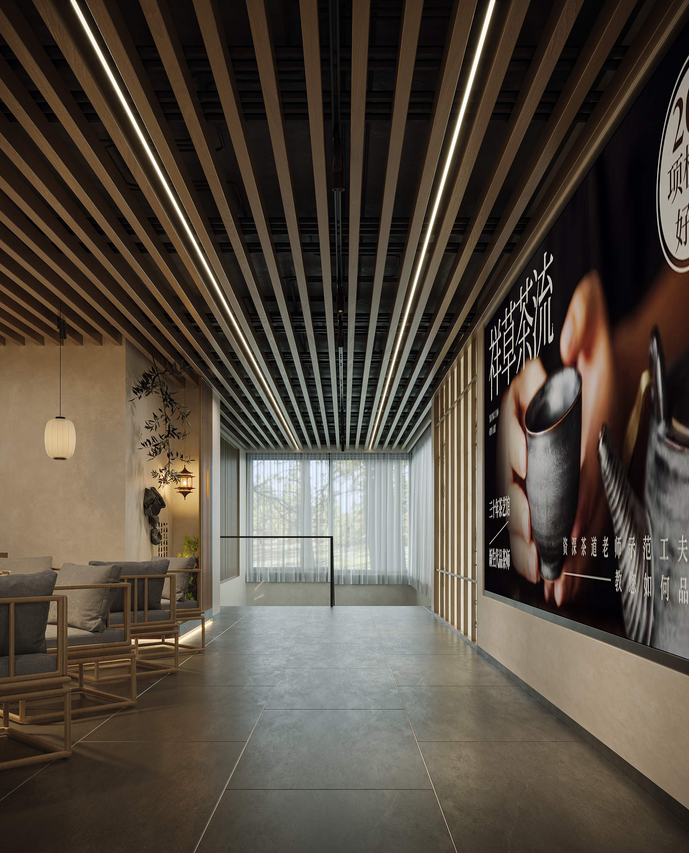 茶楼   杭州白龙马效果图-3