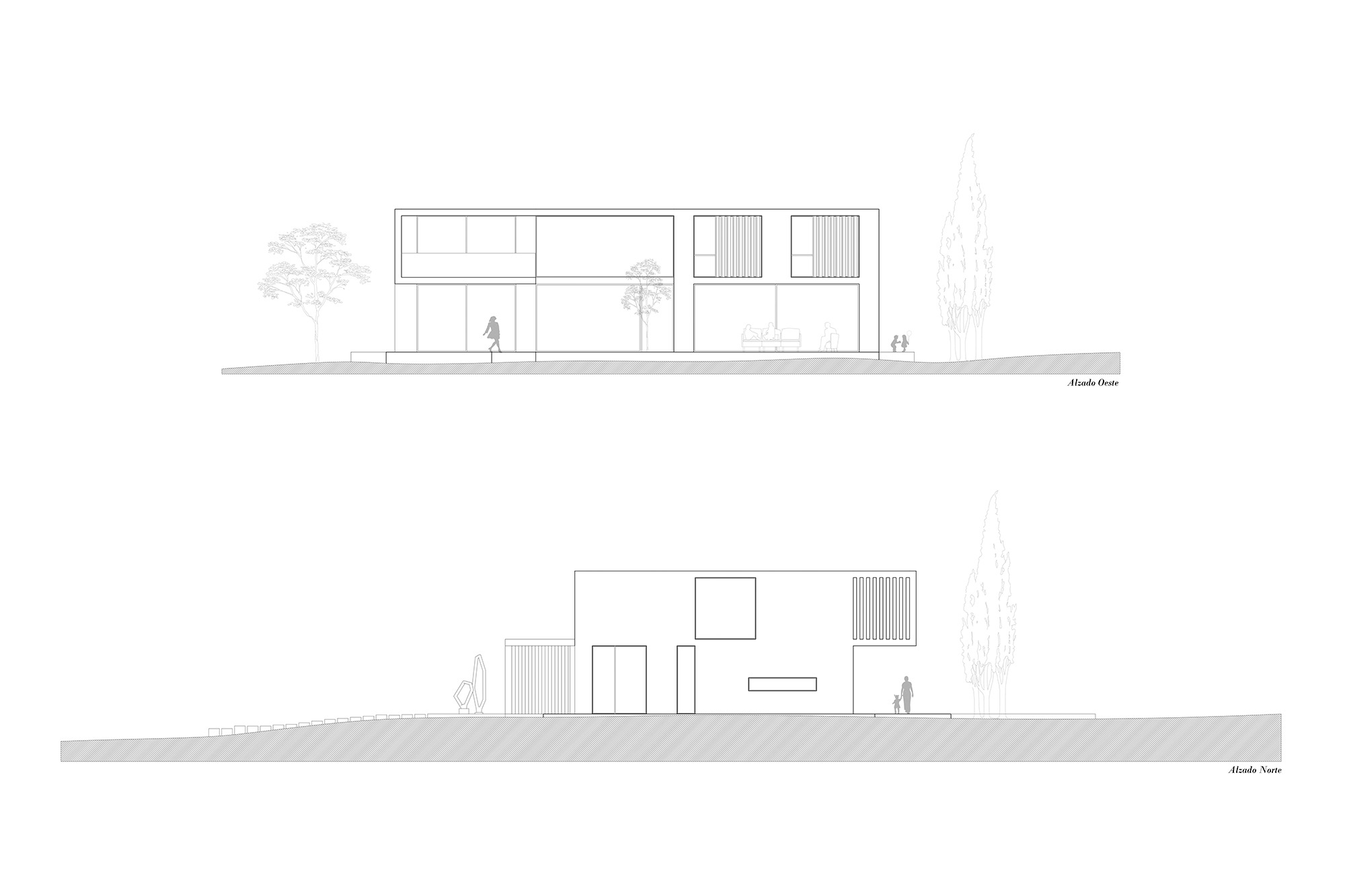 索佩拉纳住宅（注：Casa常见义为住宅房子等，Sopelana是地名，音译为索佩拉纳 ，这里结合语境推测是名为索佩拉纳的住宅类场所，若有更具体背景信息可进一步精准翻译） 丨西班牙马德里丨EXarchitects-19