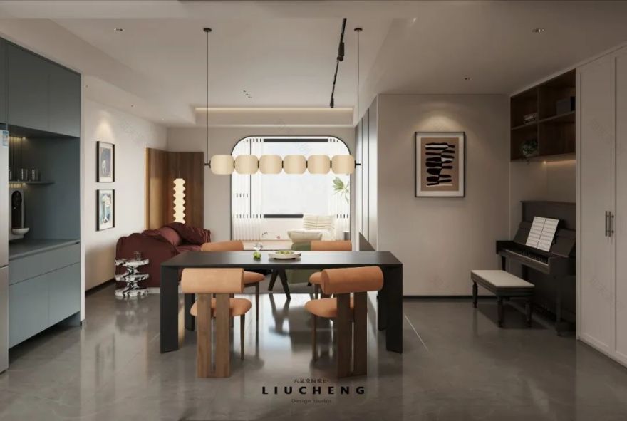 中海九樾精装改造丨六呈空间设计-28