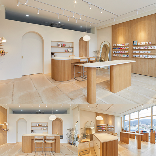 "白色与原木的 10 坪儿童家居店设计"-1