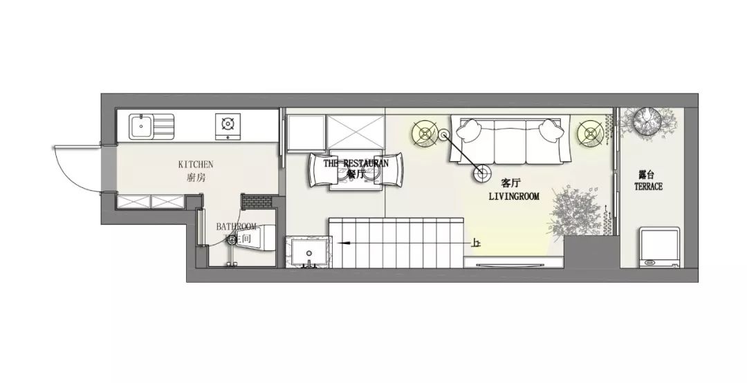 深圳龙岗厦村小公寓,简约而不简单的设计魅力-1