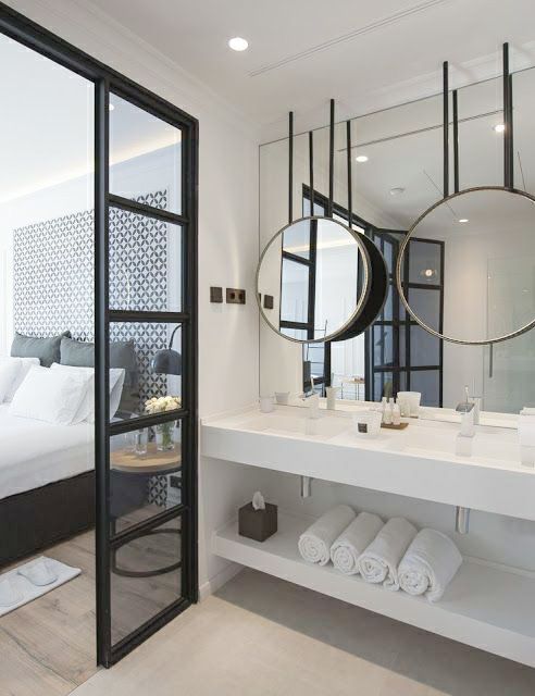 双人洗漱台设计,打造高品质卫浴空间-39