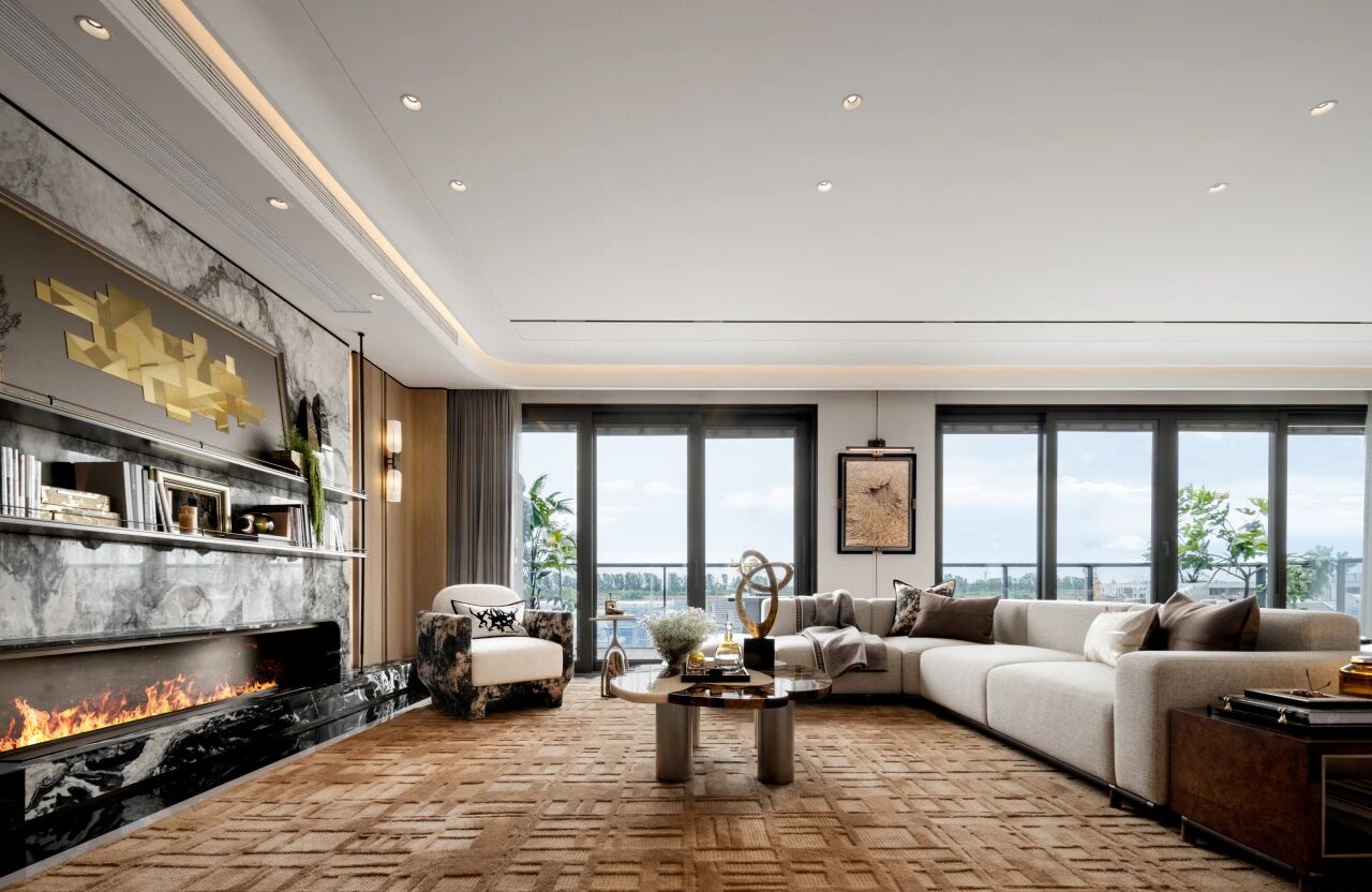 新作｜则灵艺术  东原 · 九章赋雅院 304m²叠墅-8