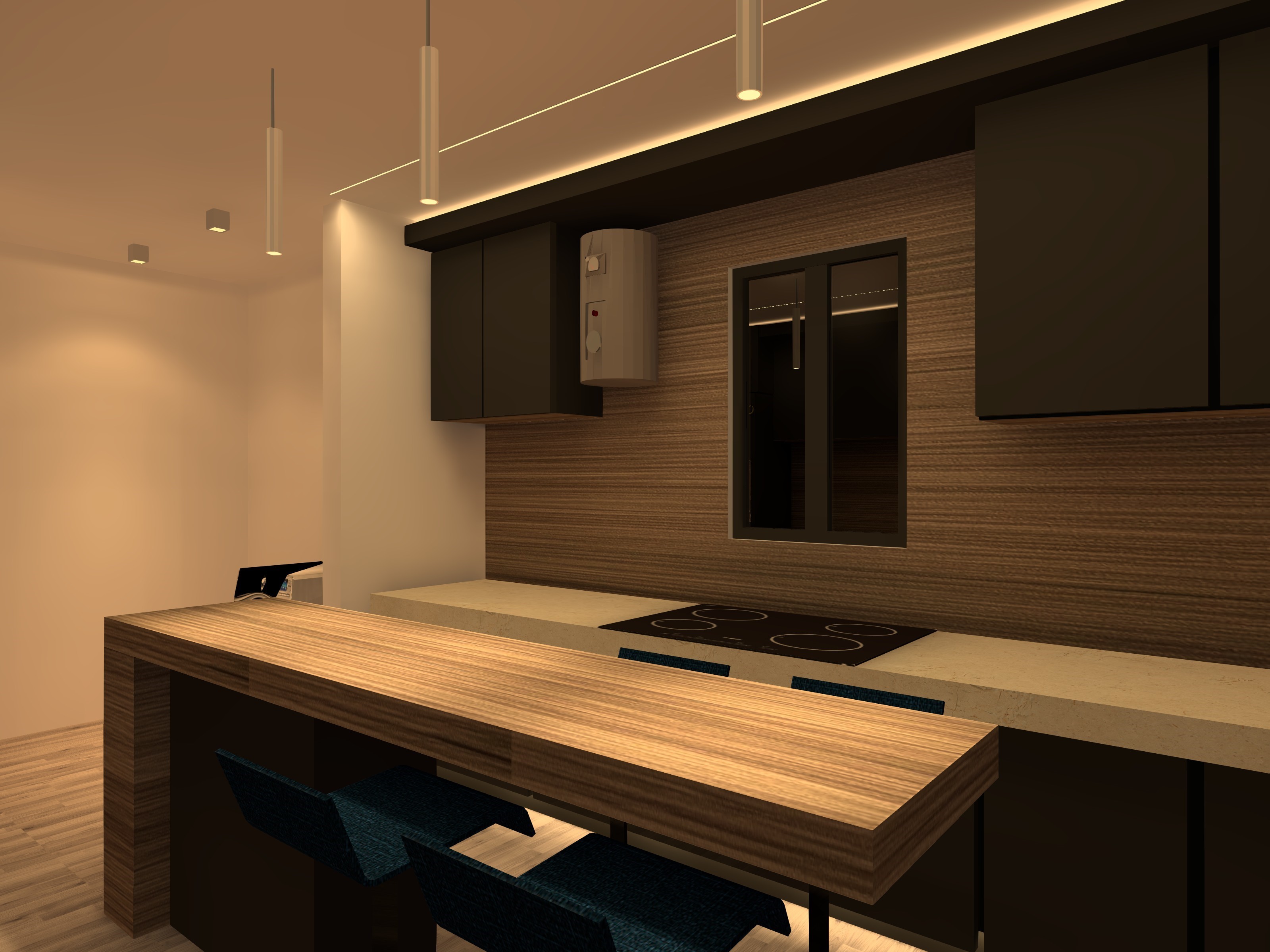 Private Villa Interior lighting design-18