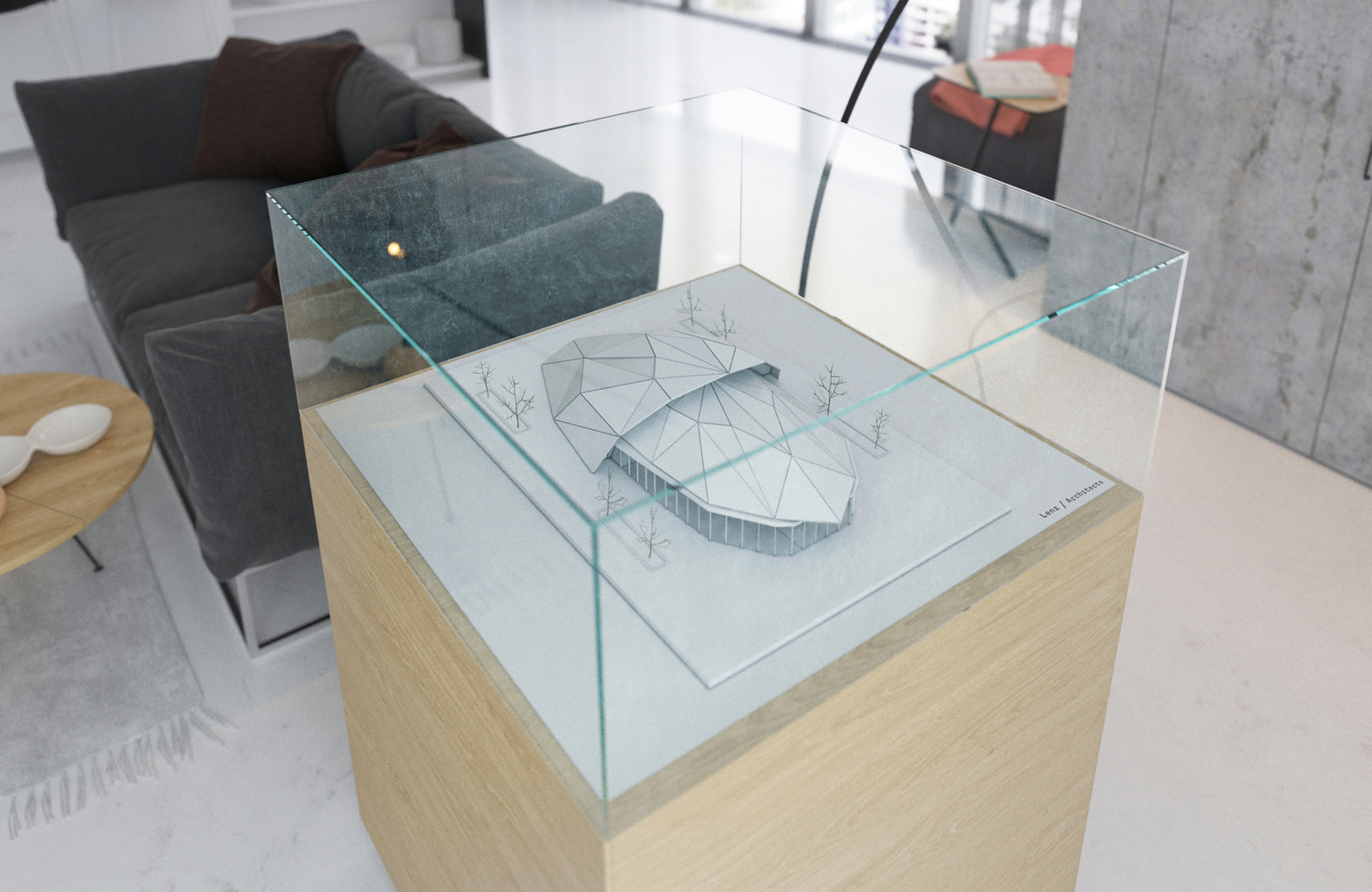 山间“贝壳”别墅-30