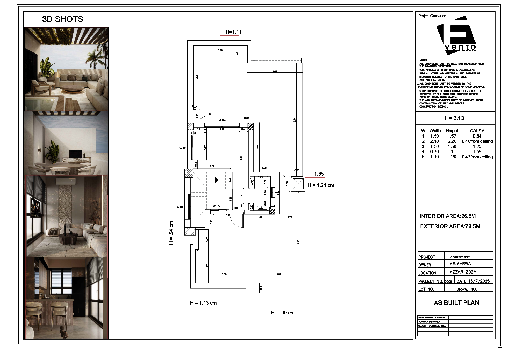 Apartment azzar 202a (Roof floor)-2