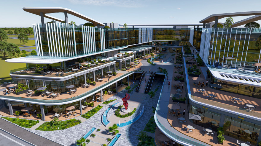 新开罗卡维购物中心丨EgyptCairo丨karma urban development-14