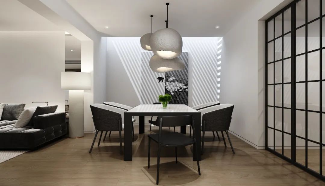 绍兴夏宫豪庭 | 光与影的简约精致美学-36