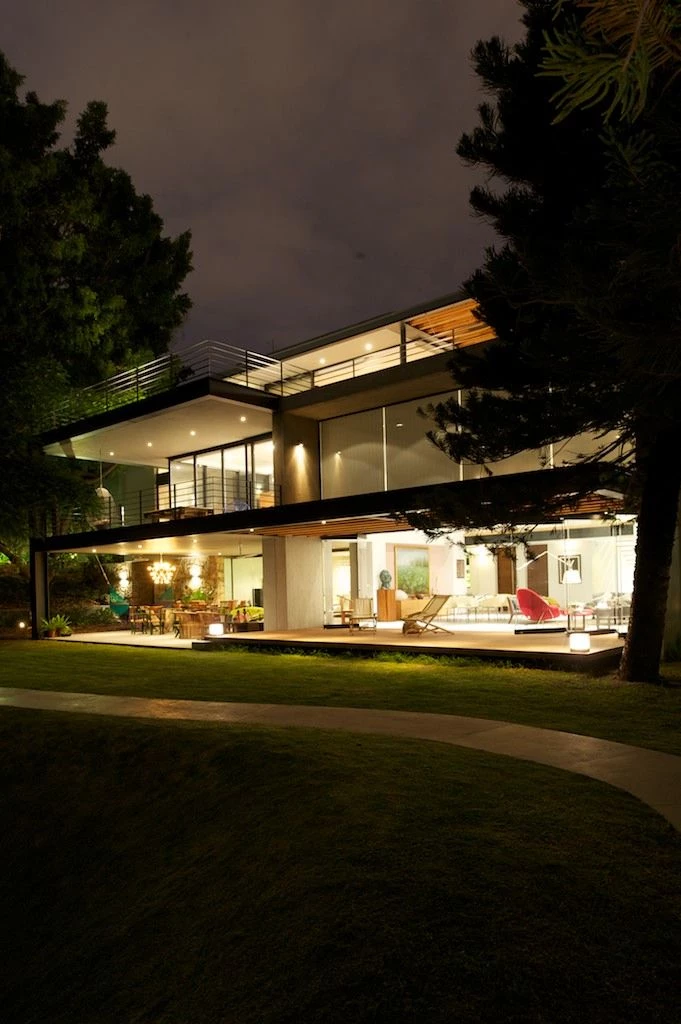 墨西哥透明绿意住宅-27