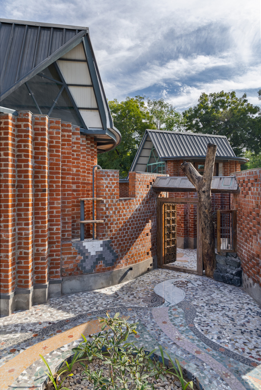 自给自足的农舍丨印度丨Manoj Patel Design Studio-31