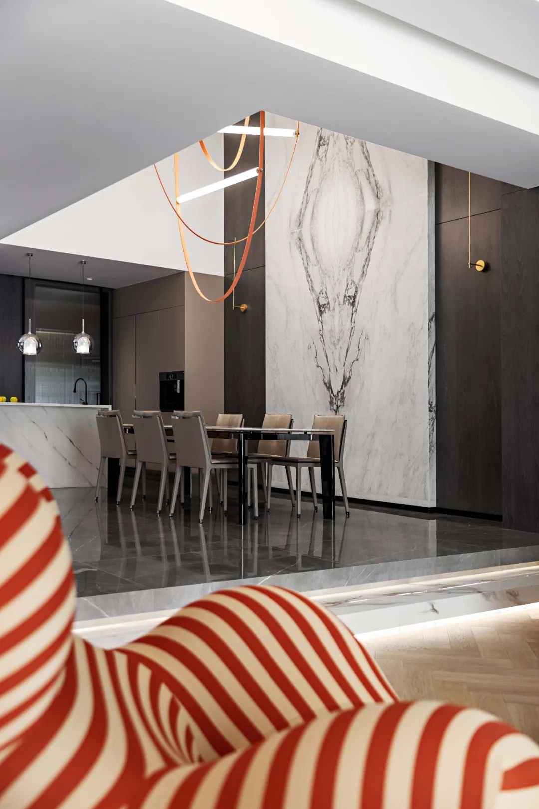 极简古典 · 宁波 700㎡别墅私宅的诗意设计丨中国宁波丨茧界设计(上海)有限公司-32