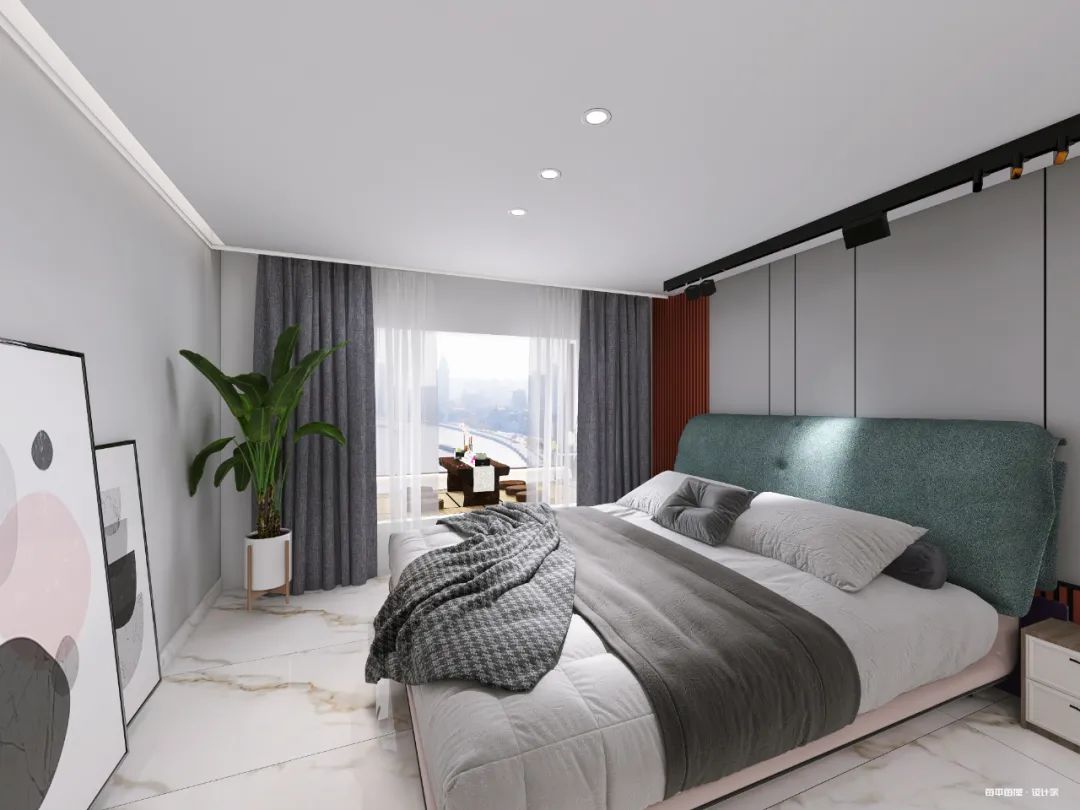 现代简约婚房设计丨顾天元-29