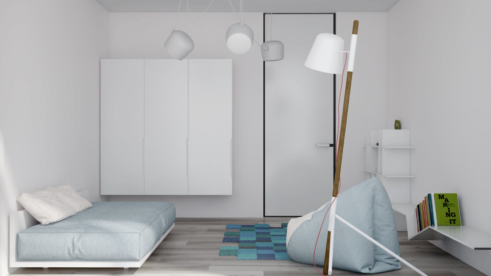 Создание интерьера квартиры Белый лист | Дизайн-студия Андрея Гординского-15