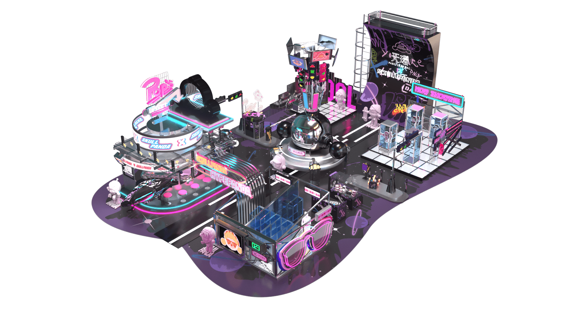 SKULLPANDA 宇宙首展丨中国广州丨SKULLPANDA×广州天环-8