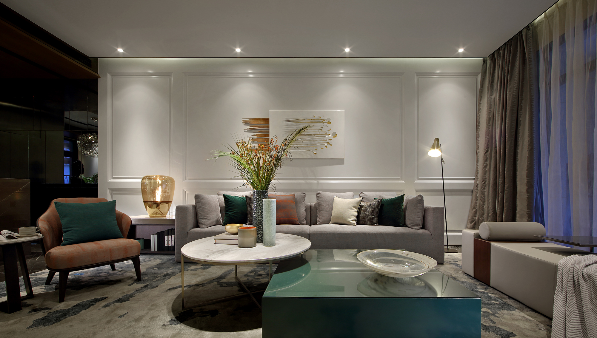 简雅空间 | 郑凯橄榄城 67 号室内设计-45