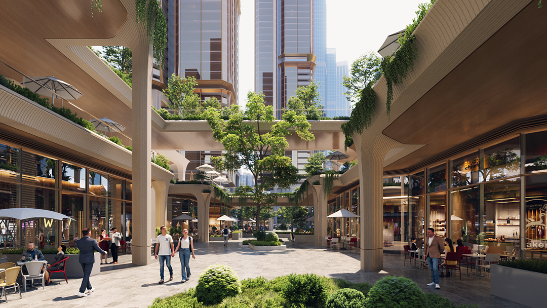 深圳后海“地王”公开招标优胜方案丨中国深圳丨line+建筑事务所-19