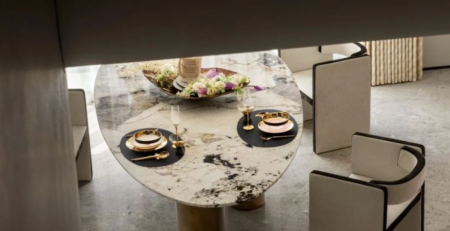 中信金沙湾伴山壹号C户型样板房丨中国深圳丨元禾大千(软装),纳沃设计NNS Design(硬装)-60