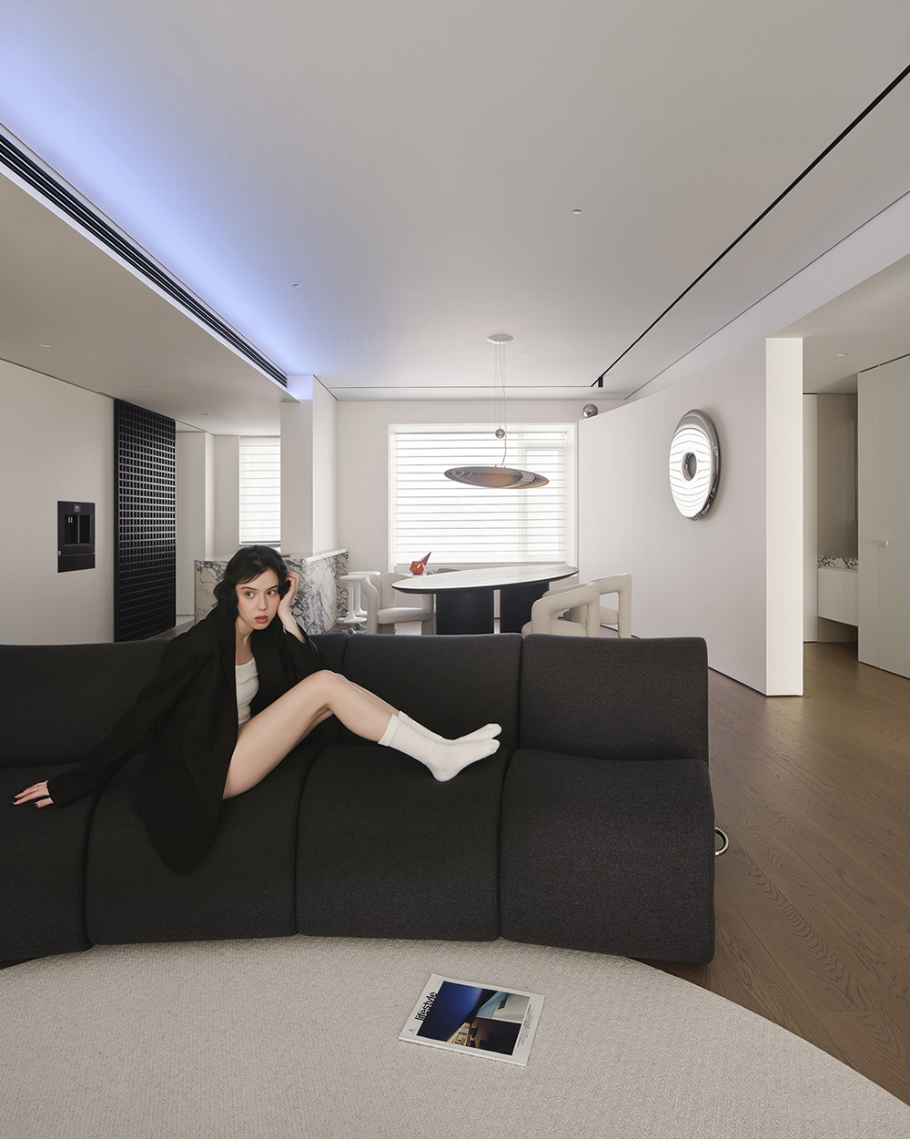 极简纯净的家 邸岸空间设计项目丨中国南京丨邸岸空间建筑设计-51