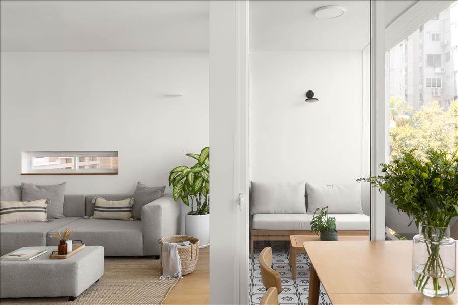 特拉维夫一座保护建筑内公寓的粗野主义设计装修丨以色列特拉维夫丨建筑师兼室内设计师Shir Margolin-54