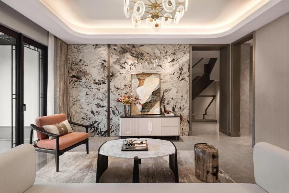 吴江春风湖滨下叠样板间丨柏恩(杭州)空间设计有限公司-23