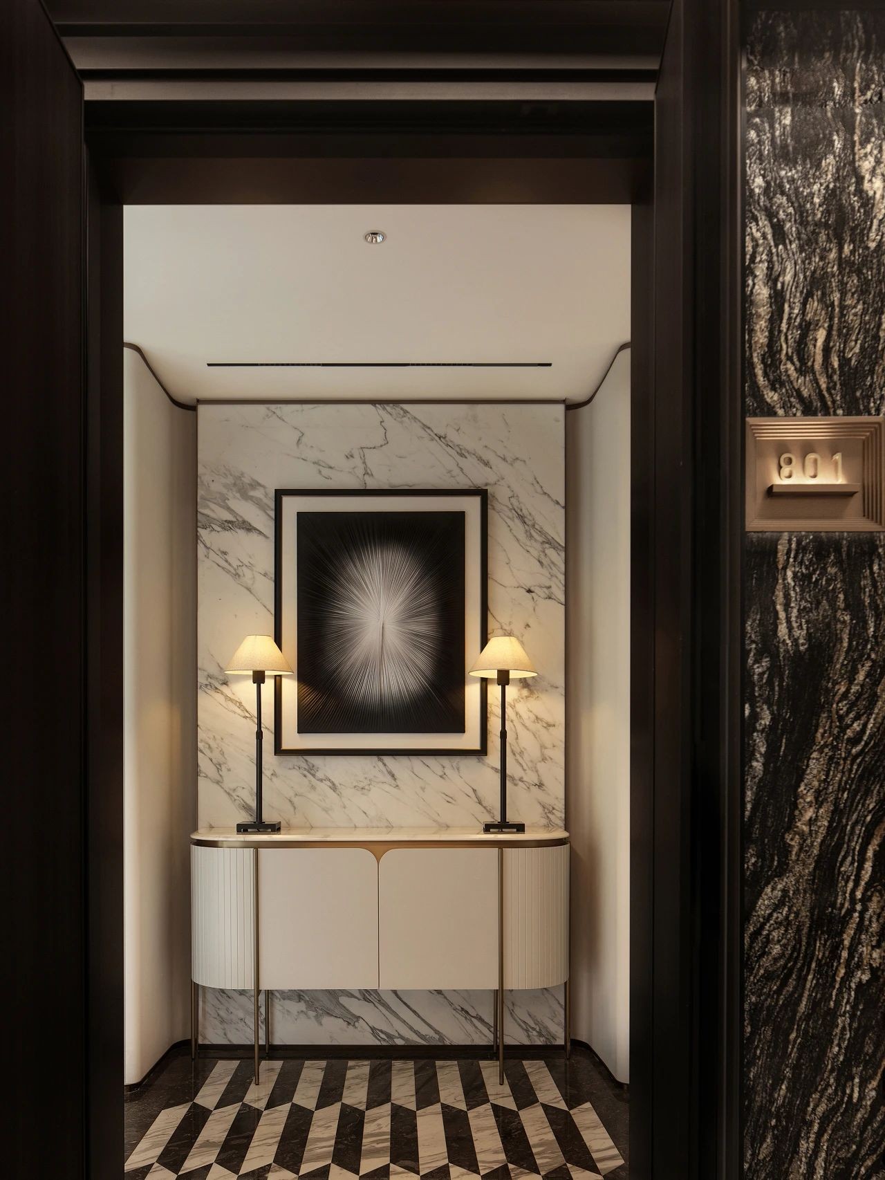 华润置地长隆万博悦府 204 户型样板间丨中国广州丨李益中空间设计-1