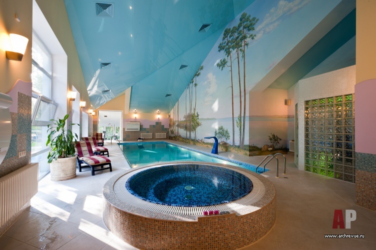 尼古拉山上带花卉主题的新艺术风格别墅室内设计丨Серов Егор-38