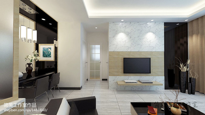 1万元二居60平米装修案例  东莞伍宅丨中国东莞-12