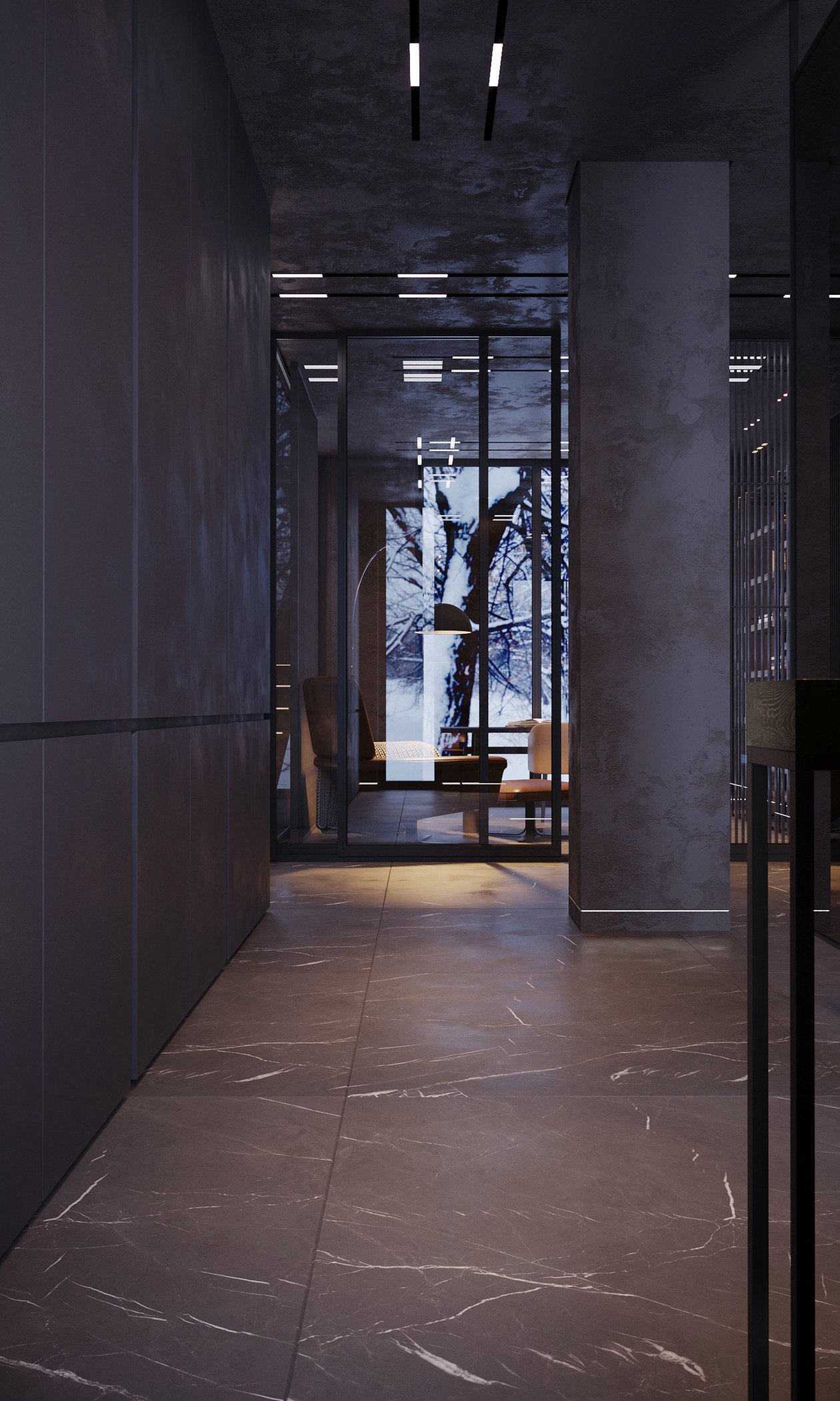 氛围感爆棚的居住空间设计-2