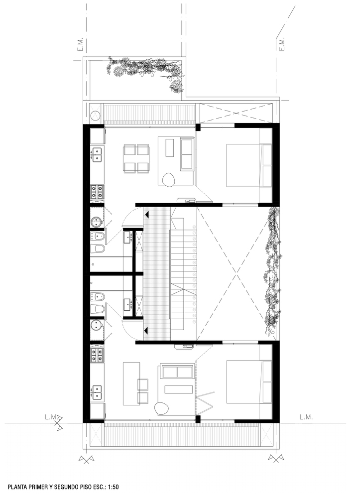 阿根廷 La Plata 市 Casas Boulevard 公寓丨Paralelo Colectivo-45