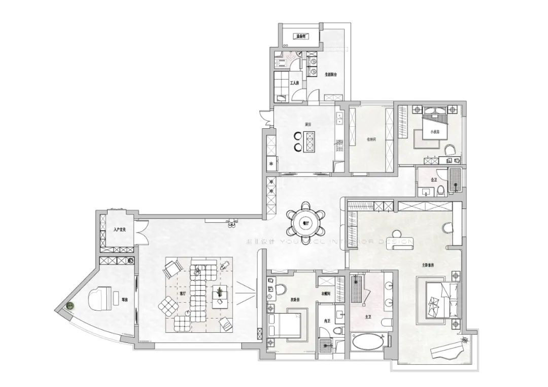 柳州高新区现代混搭别墅丨中国柳州丨羽非设计事务所-9