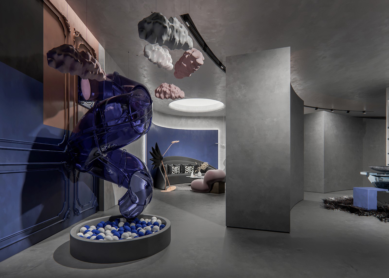 涂装大师 艺术漆展厅 | 尚层国际设计-4