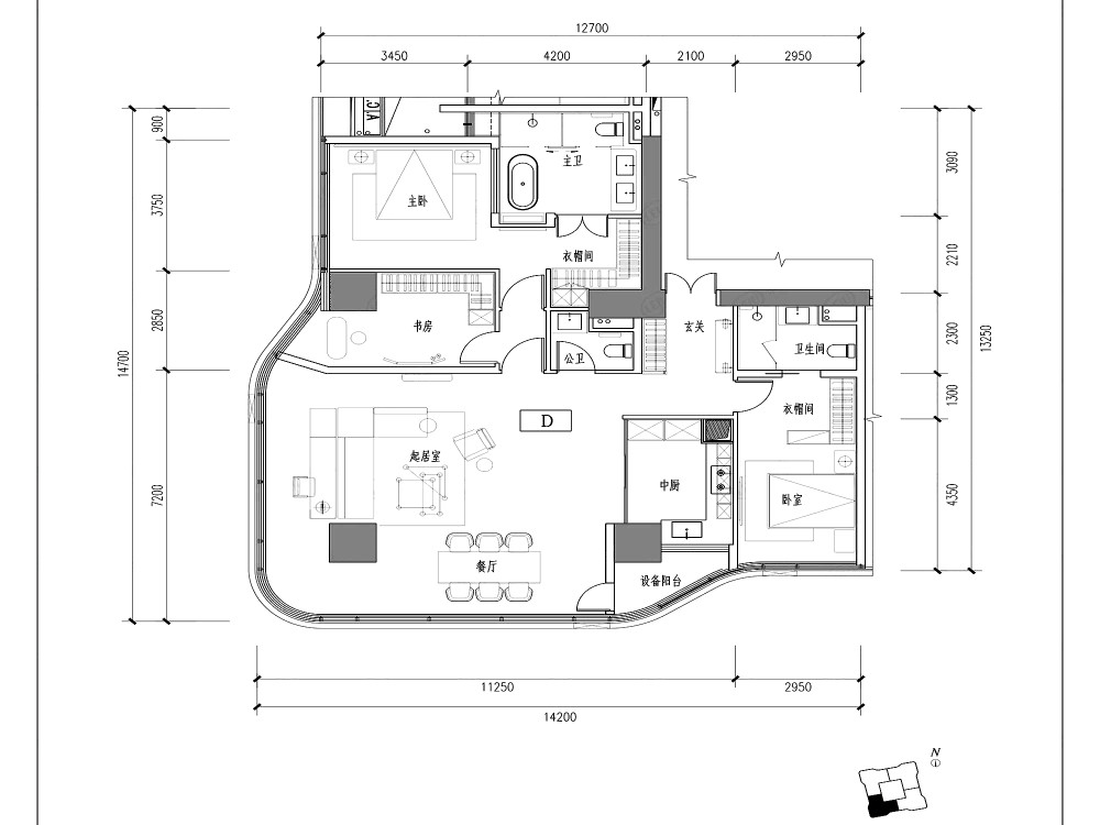 【HWCD+梁志天+无间+CCD等】成都新希望D10天府项目丨规划+建筑+景观+内装：方案.效果图.施工图.模型.摄影丨-16