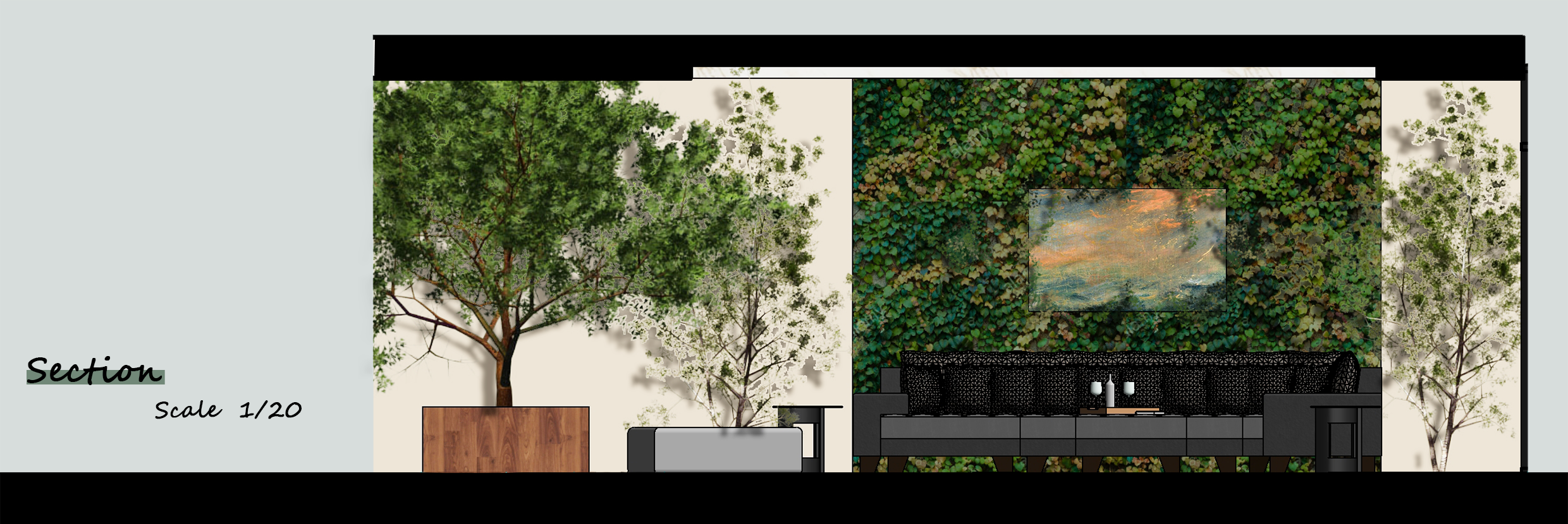 亲自然别墅室内设计丨Prof. Tariq Rashed-16