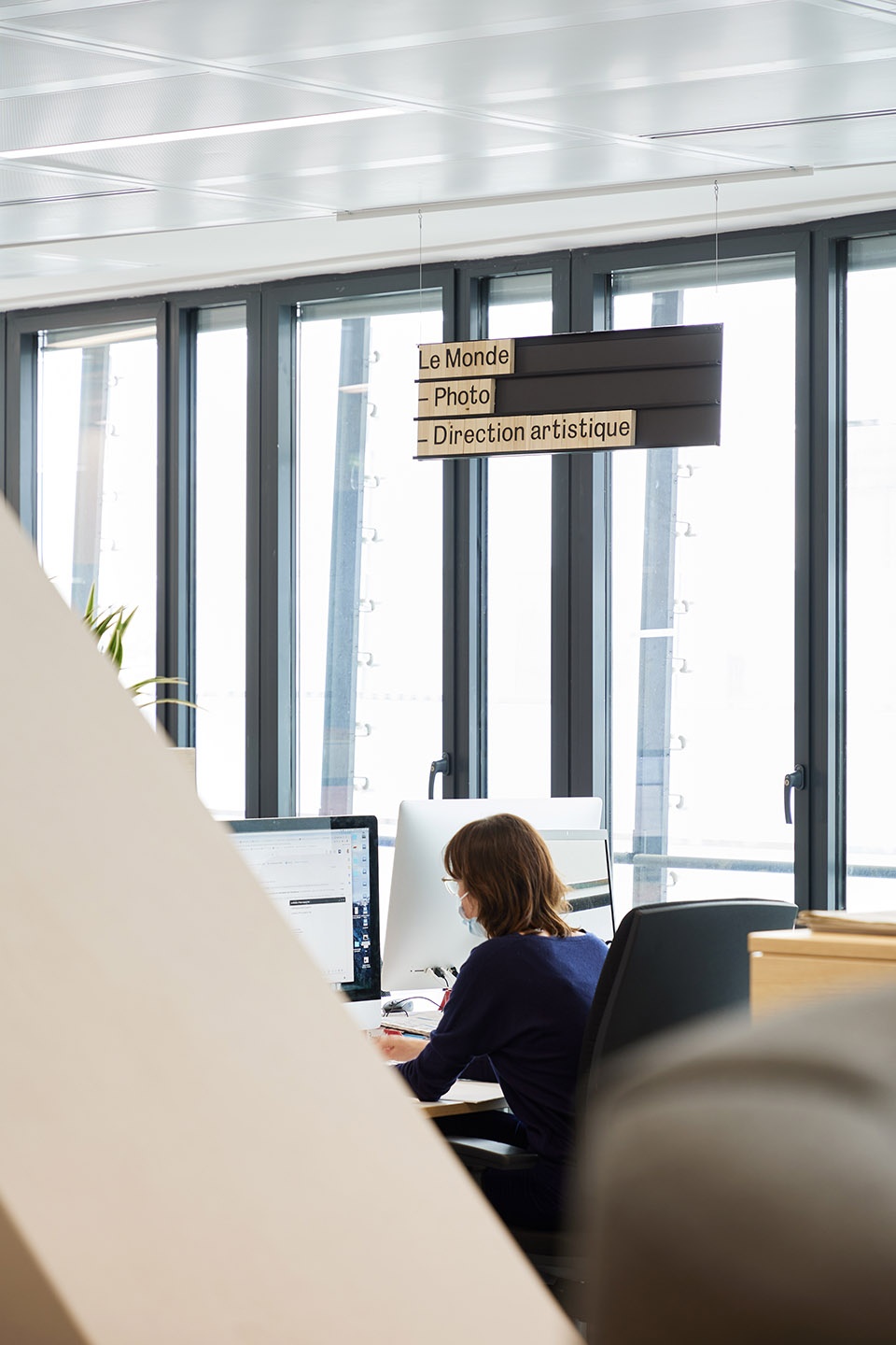 世界报总部大楼标识系统设计丨法国巴黎丨Snøhetta-12