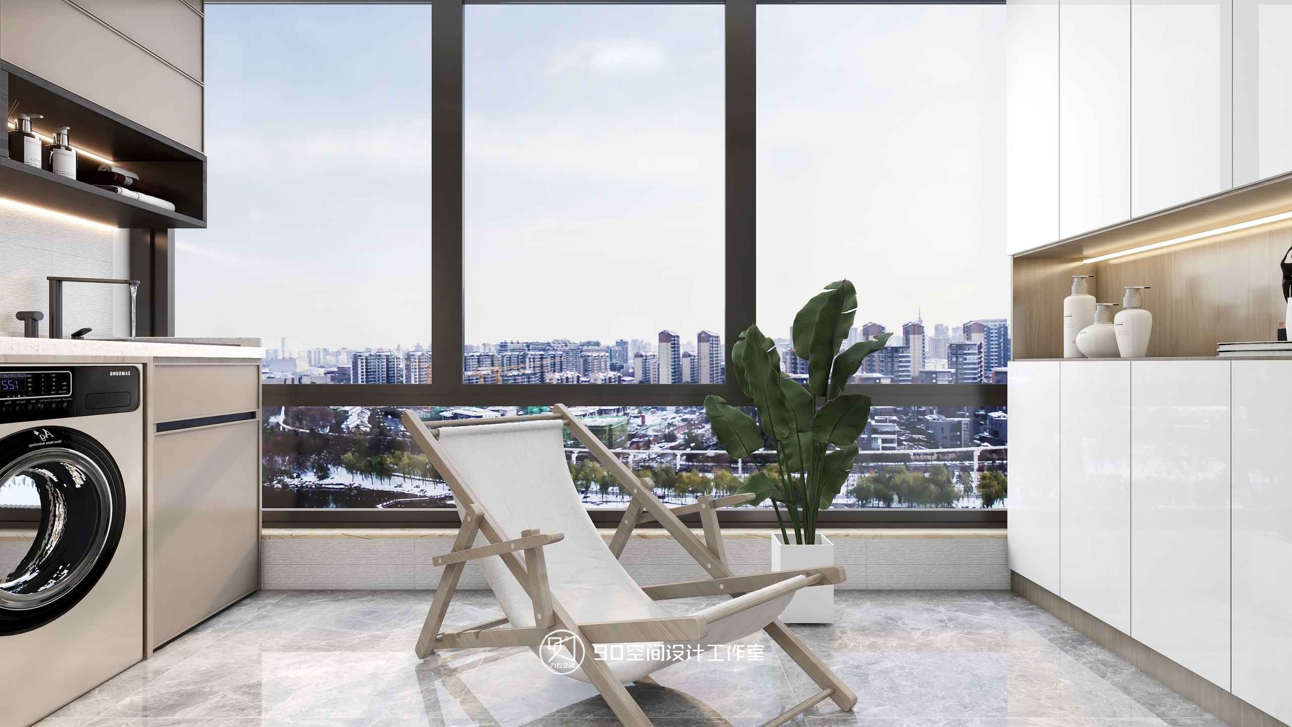 《爱家花苑》130 平方现代风格设计-27