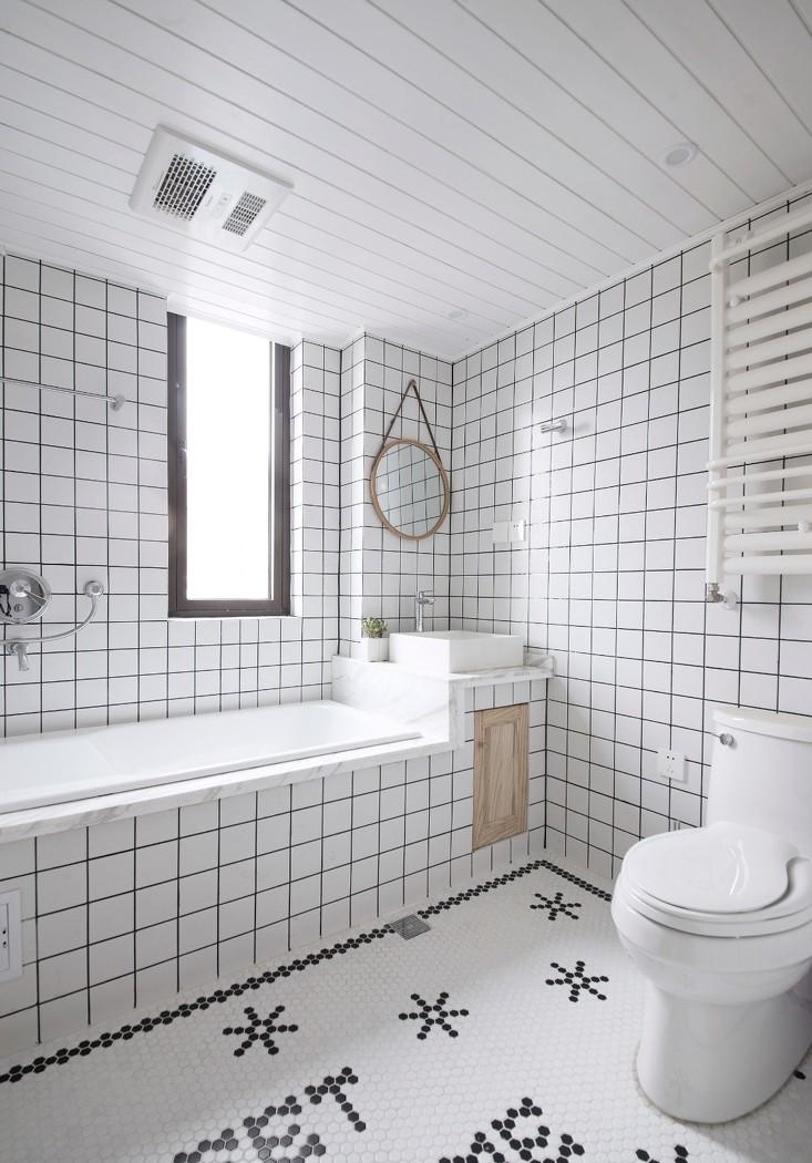 117㎡日北欧风二胎家庭住宅,餐厨空间扩大,儿童房增设高低床-32