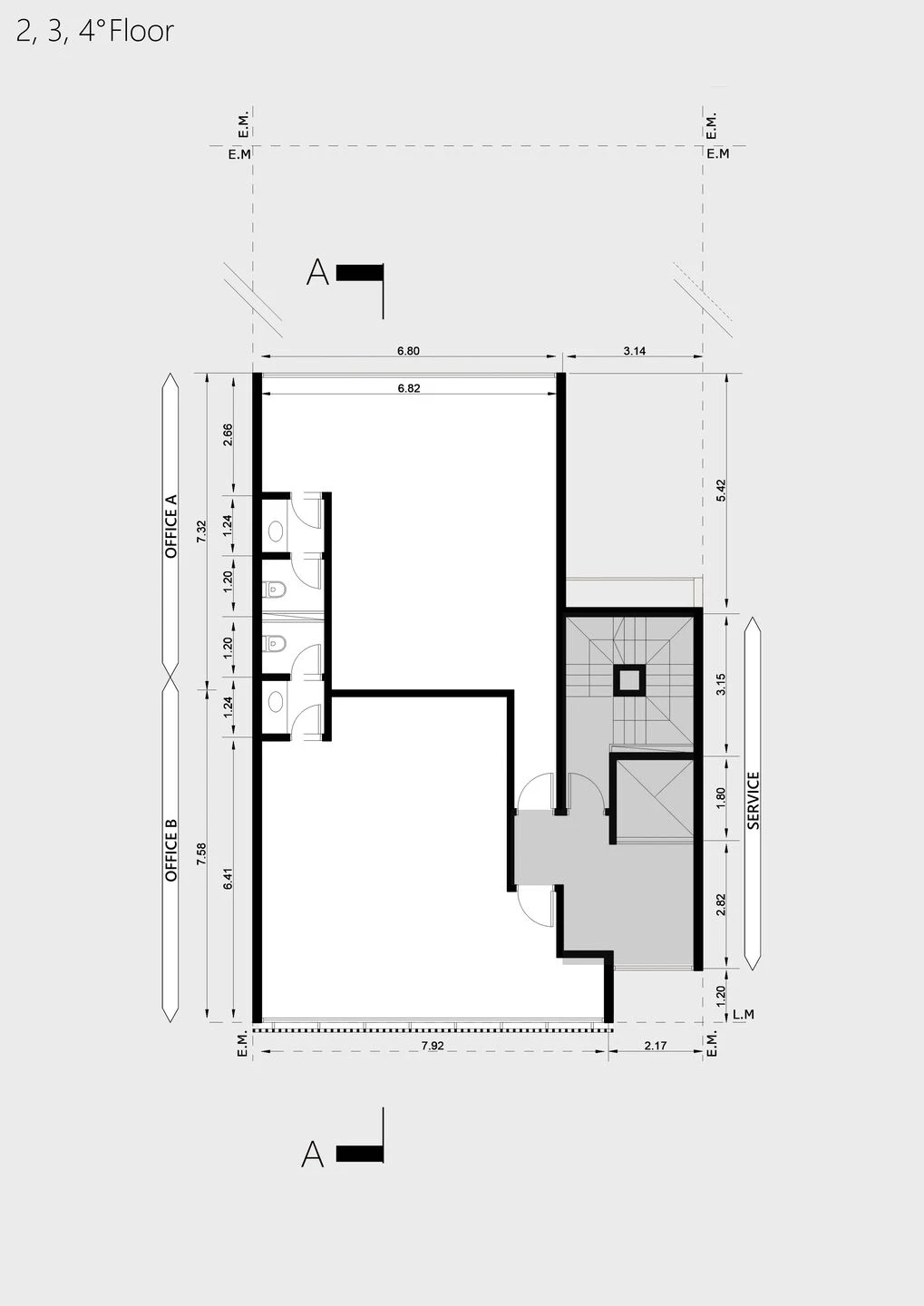 阿根廷 Mar del Plata 的 B6 办公楼丨阿根廷布宜诺斯艾利斯丨Estudio Moirë arquitectos-17